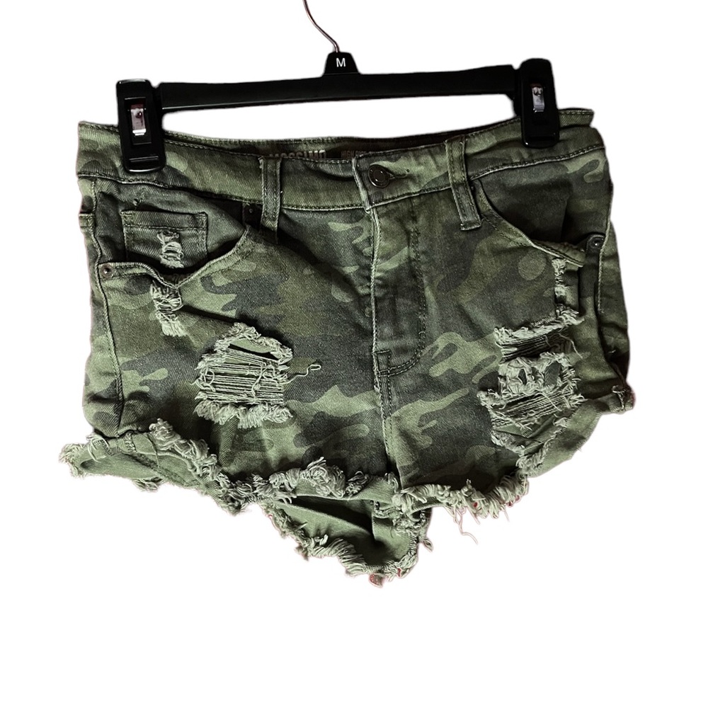 Mossimo Supply CO High Rise Camo Shorts